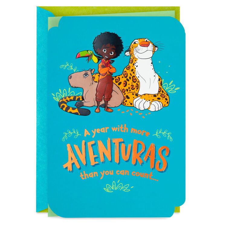 hallmark Disney Encanto Antonio More Adventures Bilingual Birthday Card