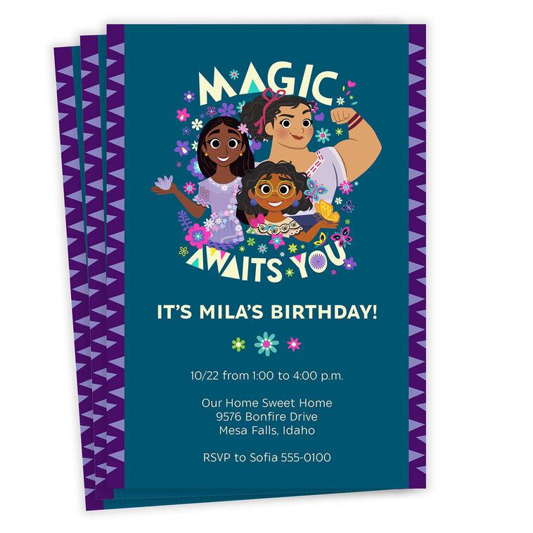 hallmark Disney Encanto Magic Awaits You Birthday Invitation