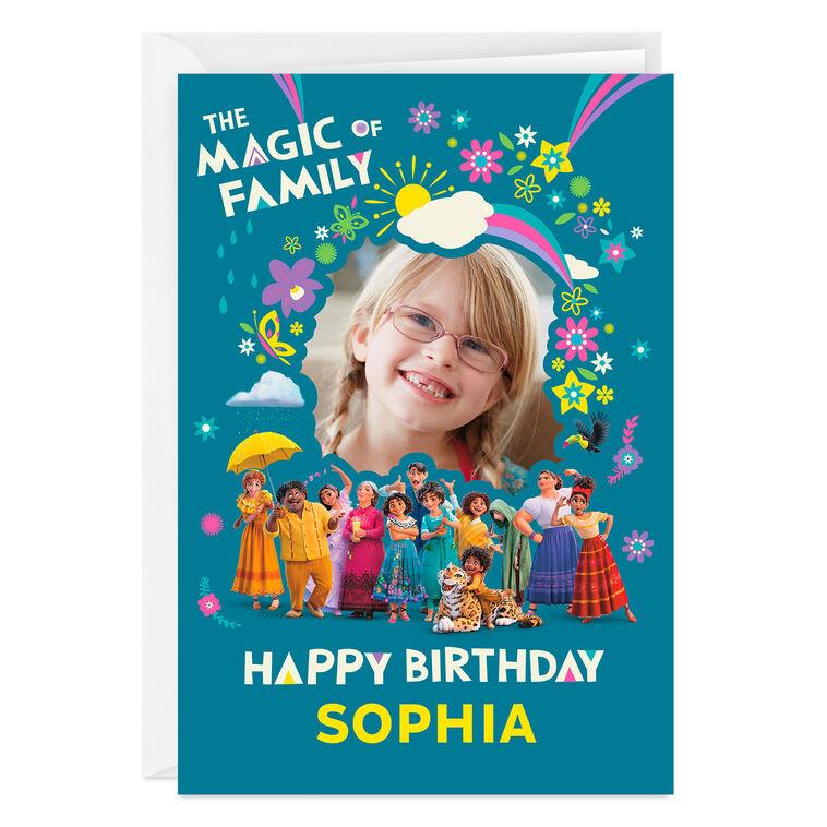 hallmark Disney Encanto Magic of Family Custom Birthday Card