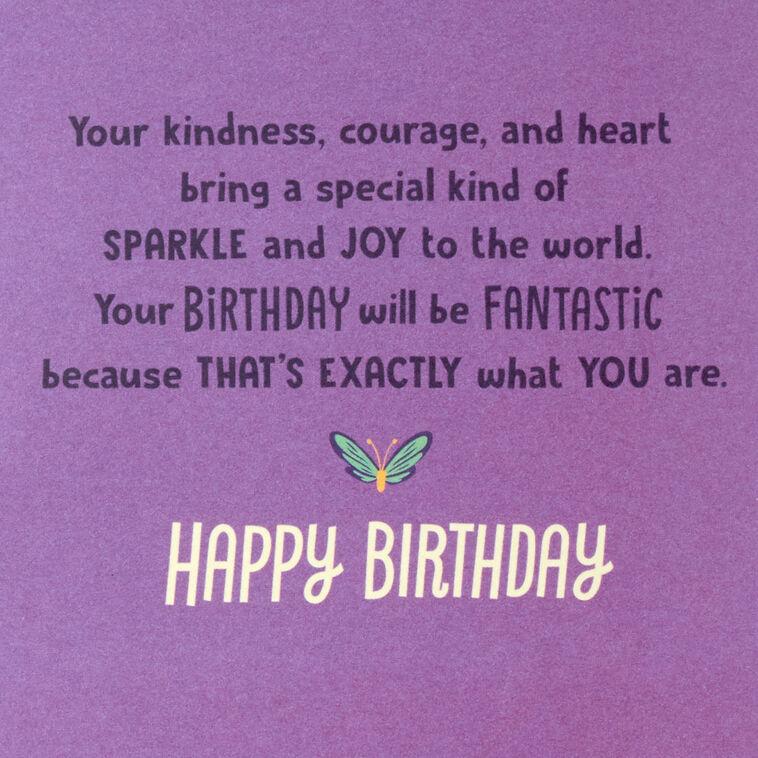 Hallmark Disney Encanto Mirabel Birthday Card For Granddaughter With Stickers