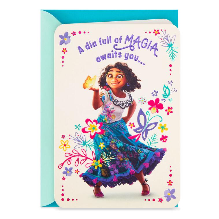 hallmark Disney Encanto Mirabel Day Full of Magic Bilingual Birthday Card