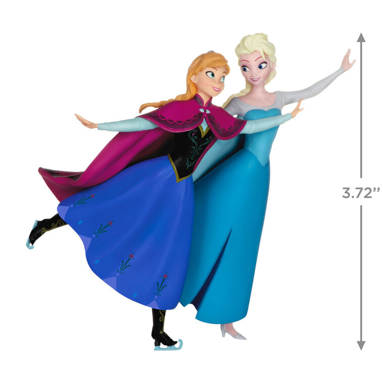 Hallmark Disney Frozen 10th Anniversary Two Sisters One Heart Ornament