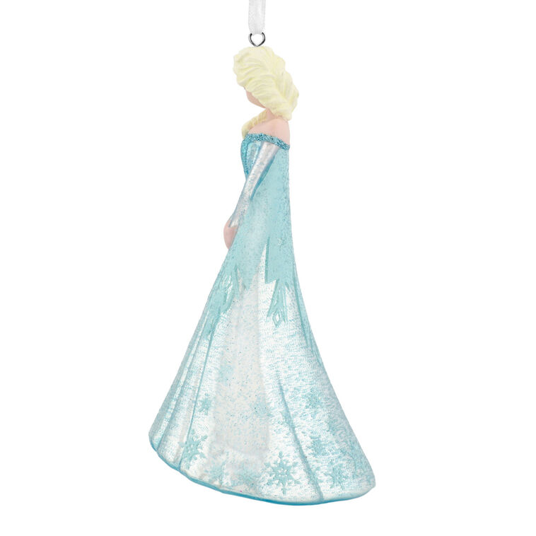 Hallmark Disney Frozen Elsa Blown Glass Hallmark Ornament