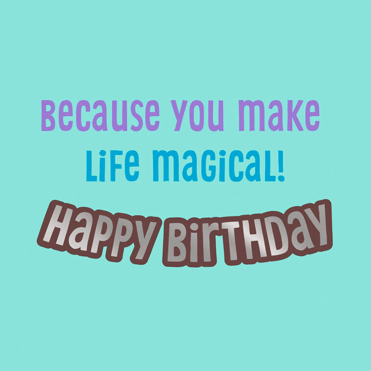 Hallmark Disney Frozen You Make Life Magical Birthday Card For Great-Granddaughter