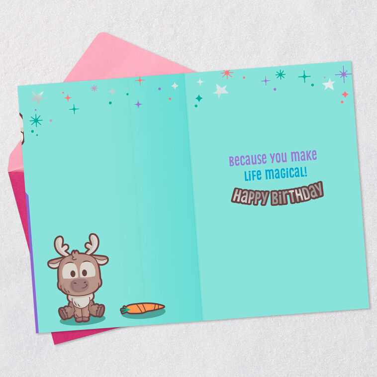 Hallmark Disney Frozen You Make Life Magical Birthday Card For Great-Granddaughter