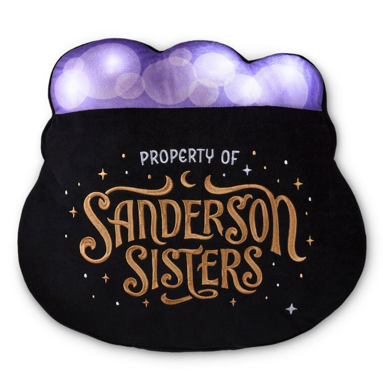 Hallmark Disney Hocus Pocus Bubbling Cauldron Pillow With Light