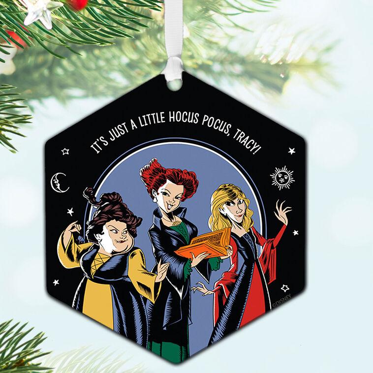 Hallmark Disney Hocus Pocus Metal Personalized Ornament Custom Text
