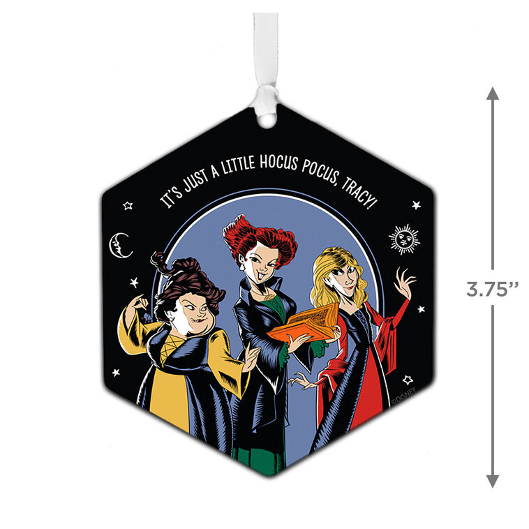 Hallmark Disney Hocus Pocus Metal Personalized Ornament Custom Text