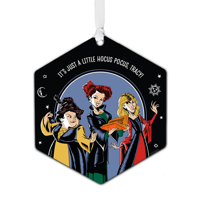 hallmark Disney Hocus Pocus Metal Personalized Ornament Custom Text