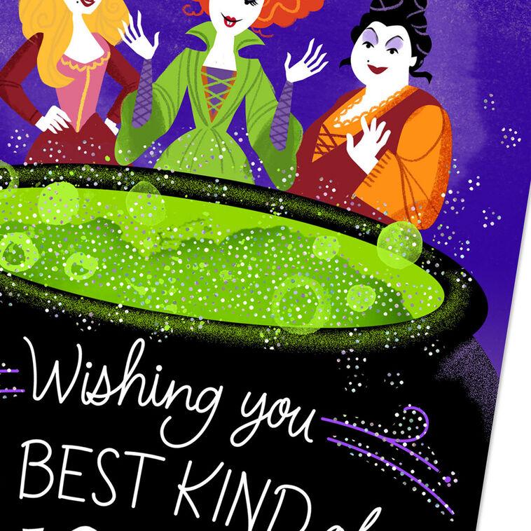 Hallmark Disney Hocus Pocus Sanderson Sisters Magical Halloween Card