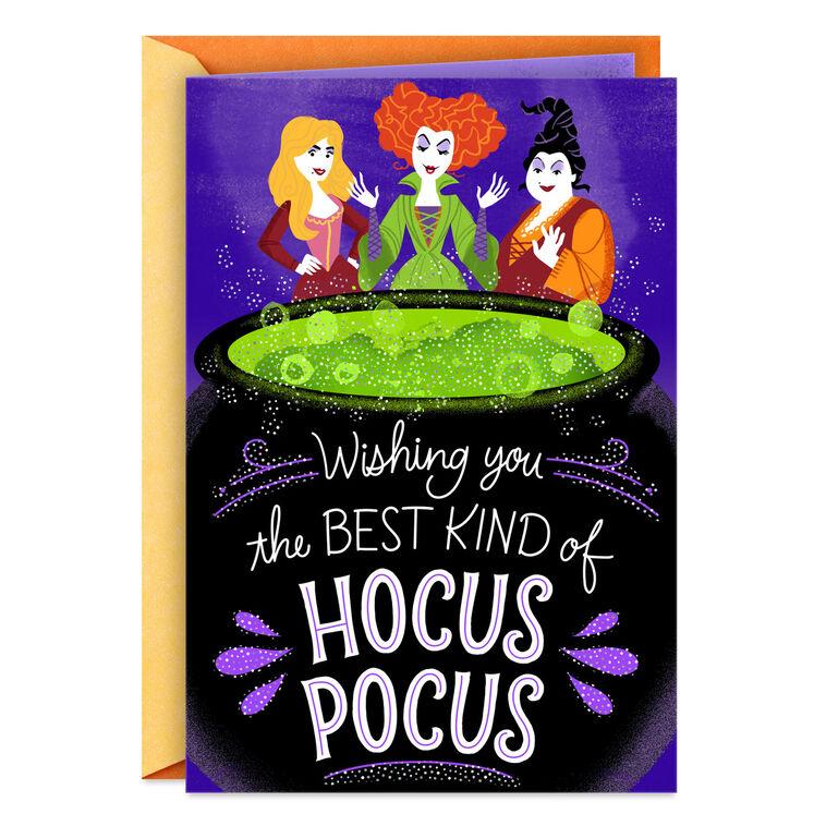 hallmark Disney Hocus Pocus Sanderson Sisters Magical Halloween Card