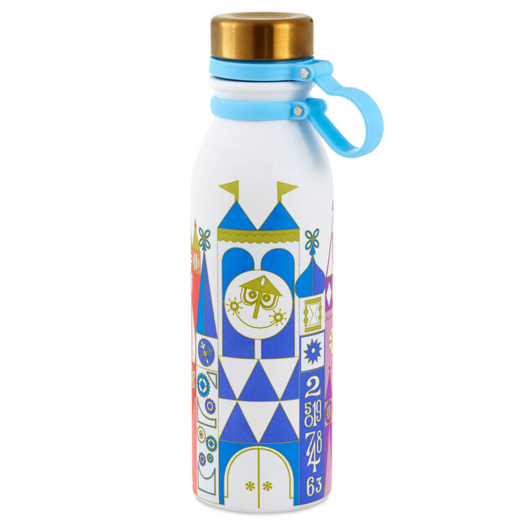 Hallmark Disney It's A Small World Color-Changing Water Bottle 30 Oz