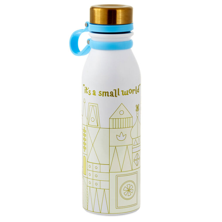 Hallmark Disney It's A Small World Color-Changing Water Bottle 30 Oz