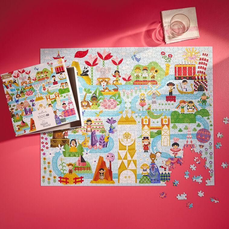 Hallmark Disney It's A Small World Map 1000-Piece Jigsaw Puzzle
