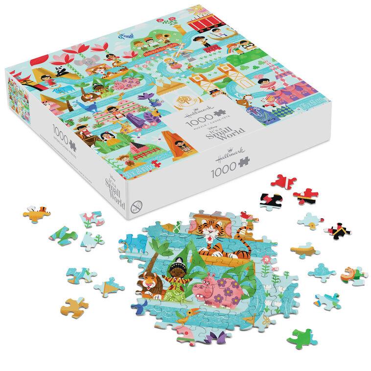 Hallmark Disney It's A Small World Map 1000-Piece Jigsaw Puzzle