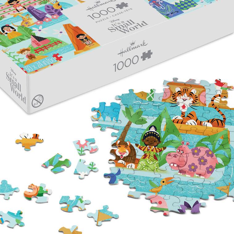 Hallmark Disney It's A Small World Map 1000-Piece Jigsaw Puzzle