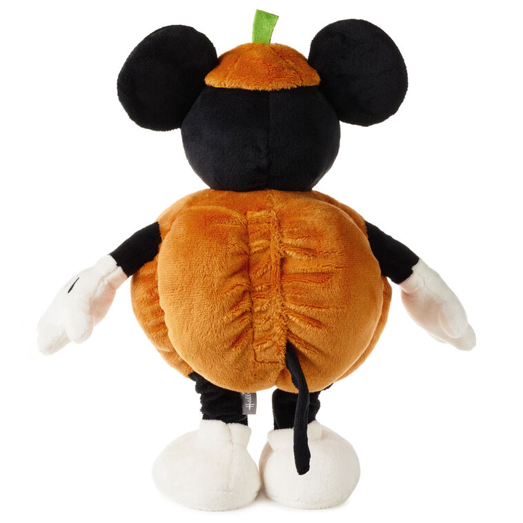 Hallmark Disney Jack-o'-Lantern Mickey Mouse Plush With Sound And Motion 12.5"
