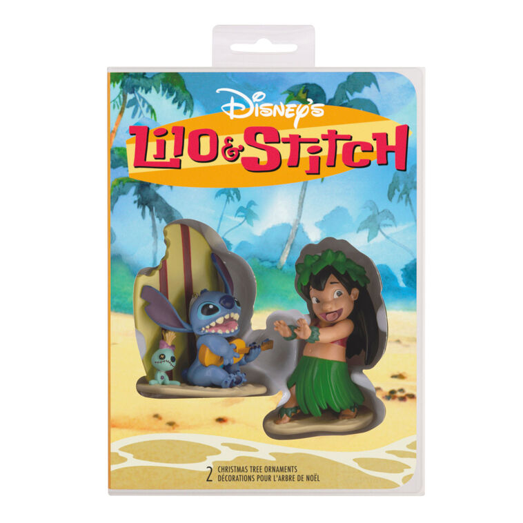 Hallmark Disney Lilo & Stitch Hallmark Ornaments Set Of 2
