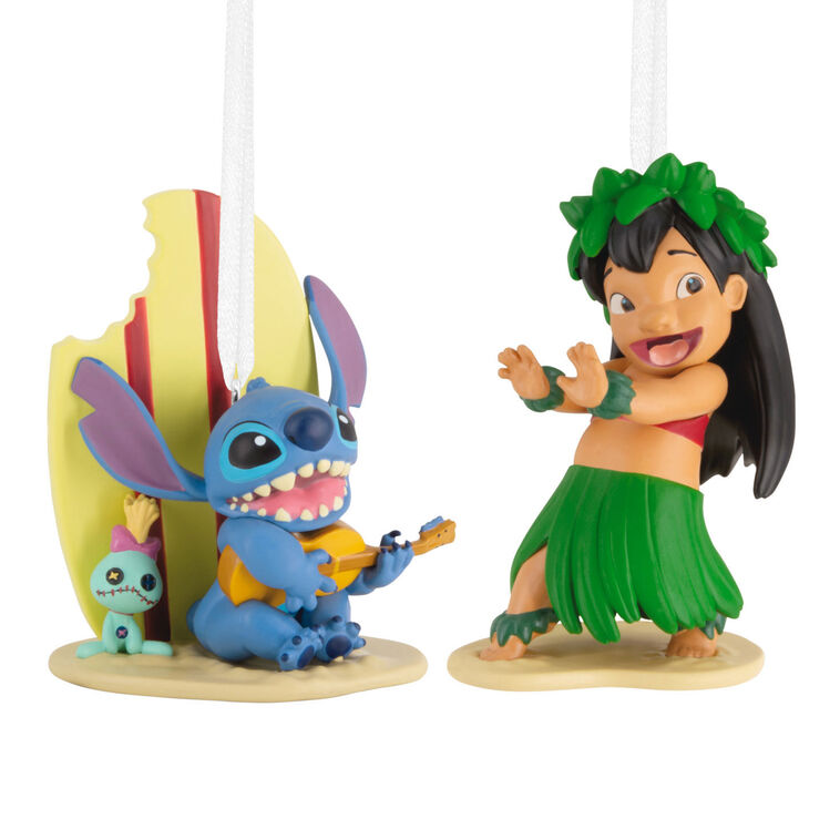 hallmark Disney Lilo & Stitch Hallmark Ornaments Set of 2