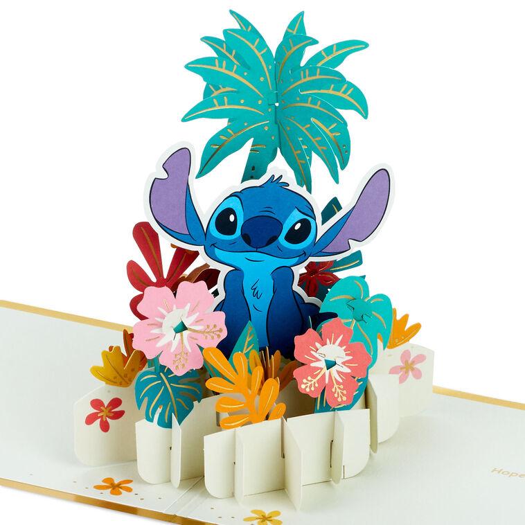 hallmark Disney Lilo & Stitch Happy Day 3D Pop-Up Card