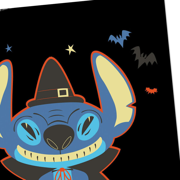 Hallmark Disney Lilo & Stitch Witchy Stitch Halloween Card For Kids