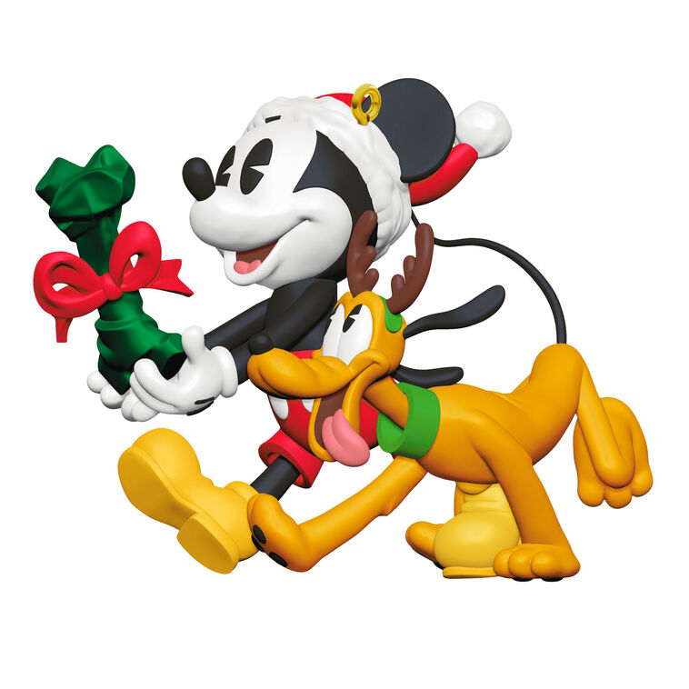 hallmark Disney Mickey and Friends Bone-afide Besties Ornament