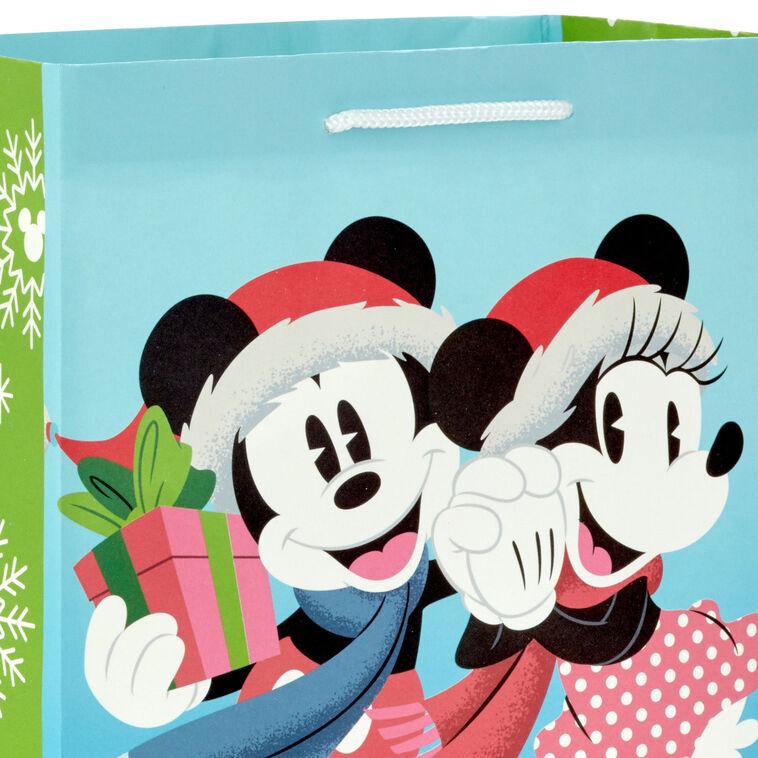Hallmark Disney Mickey And Minnie Christmas Gift Bags Assorted Sizes And Designs