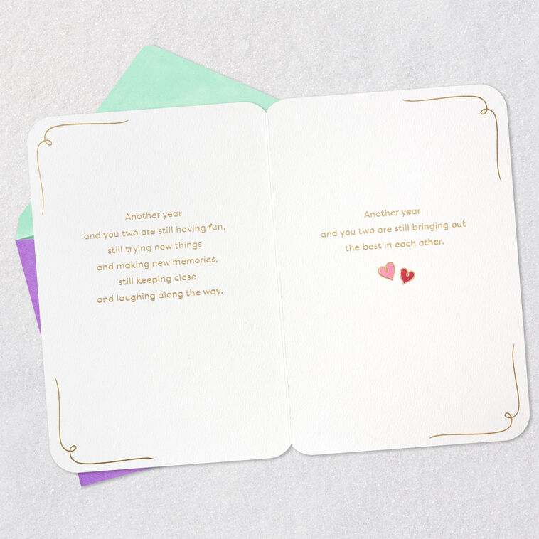 Hallmark Disney Mickey And Minnie Still Having Fun Anniversary Card For Couple
