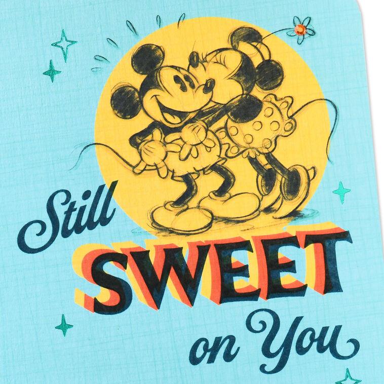 Hallmark Disney Mickey And Minnie Sweet On You Birthday Card For Husband