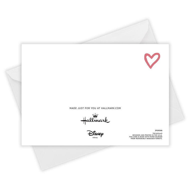 Hallmark Disney Mickey And Minnie XOXO Custom Love Card