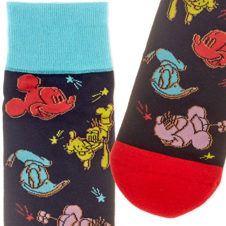 Hallmark Disney Mickey Mouse And Friends Colorful Crew Socks