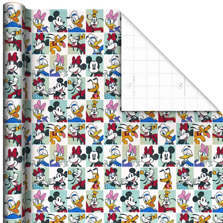 hallmark Disney Mickey Mouse and Friends Wrapping Paper Roll 17.5 sq. ft