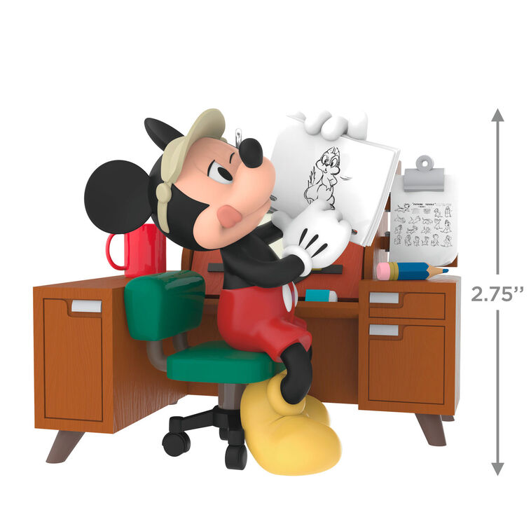 Hallmark Disney Mickey Mouse From Sketch To Screen Ornament