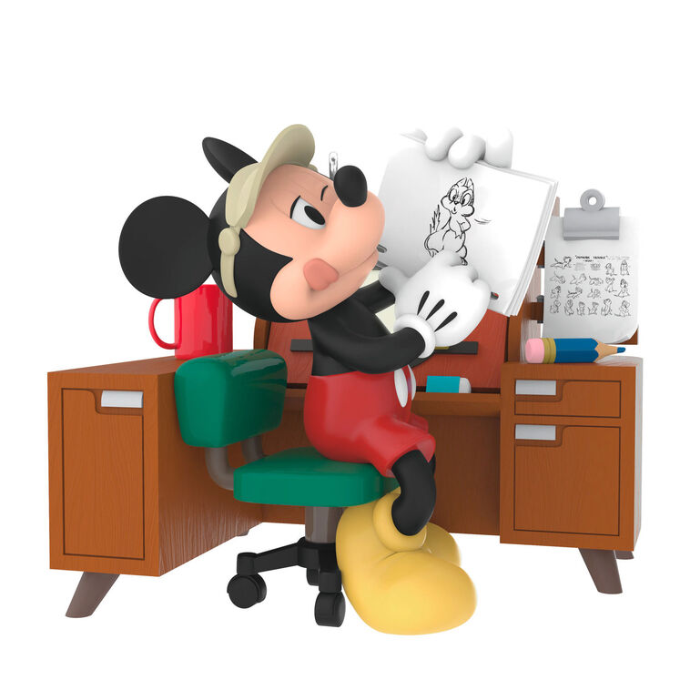 hallmark Disney Mickey Mouse From Sketch to Screen Ornament