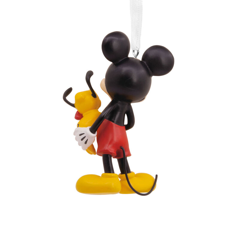 Hallmark Disney Mickey Mouse Holding Puppy Hallmark Ornament