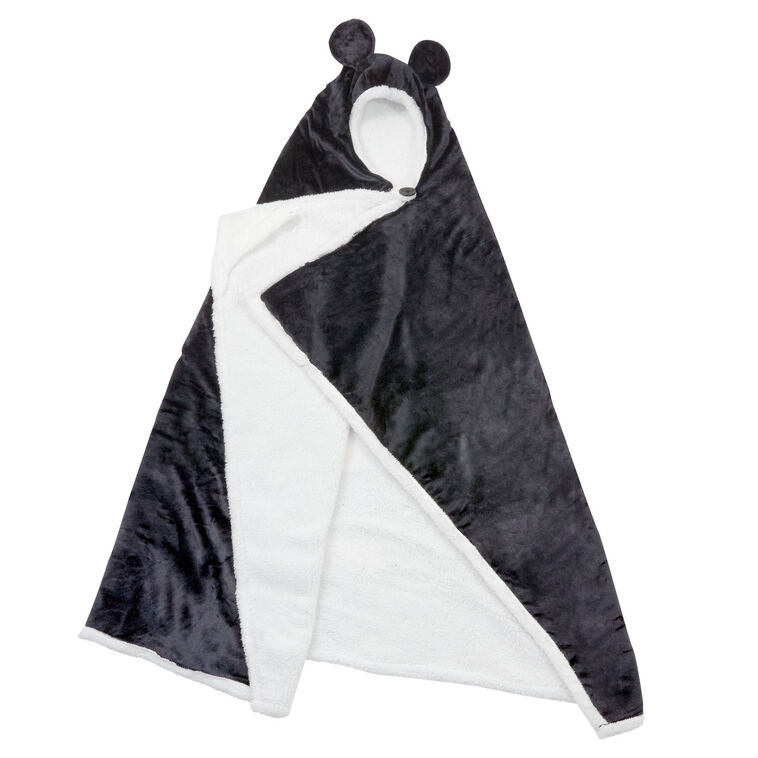 Hallmark Disney Mickey Mouse Hooded Blanket With Mouse Ears