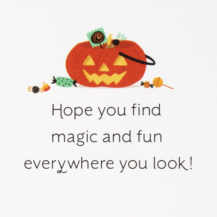 Hallmark Disney Mickey Mouse Magic And Fun Halloween Card For Kids