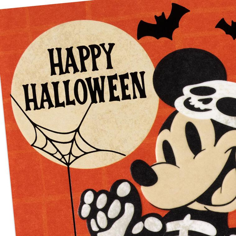 Hallmark Disney Mickey Mouse Magic And Fun Halloween Card For Kids