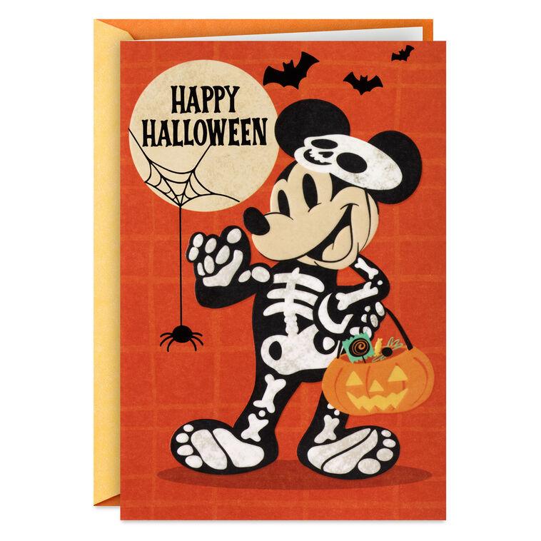 hallmark Disney Mickey Mouse Magic and Fun Halloween Card for Kids