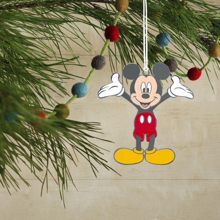Hallmark Disney Mickey Mouse Moving Metal Hallmark Ornament