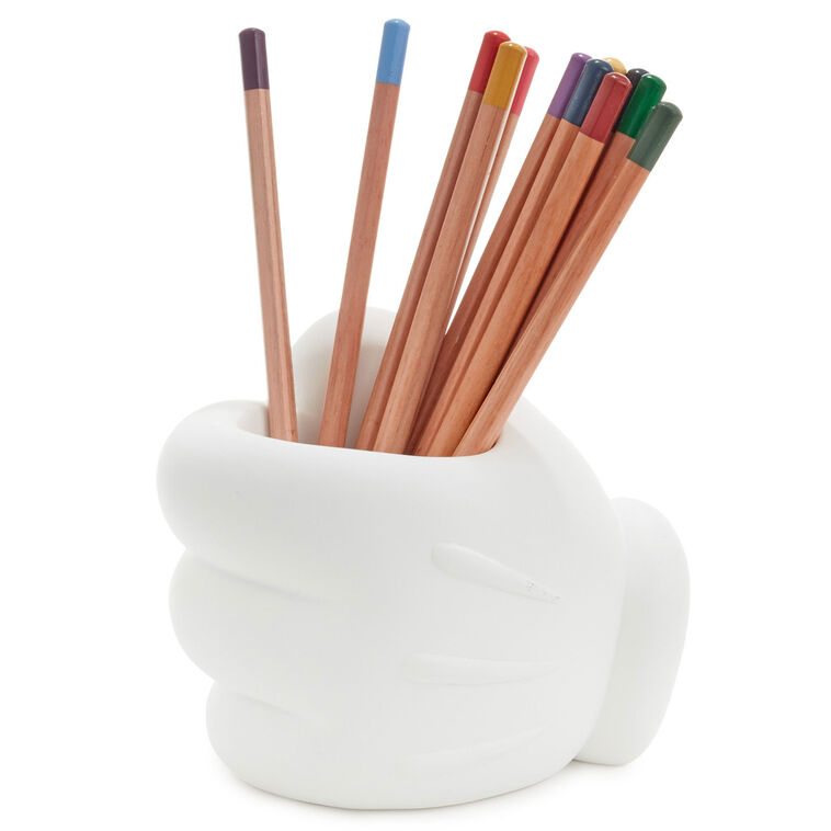 Hallmark Disney Mickey Mouse Sculpted Pencil Holder 4.5"