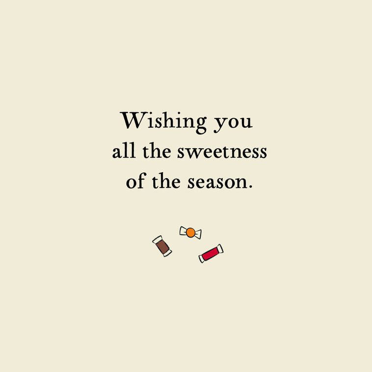 Hallmark Disney Mickey Mouse Sweetness Of The Season Halloween Card