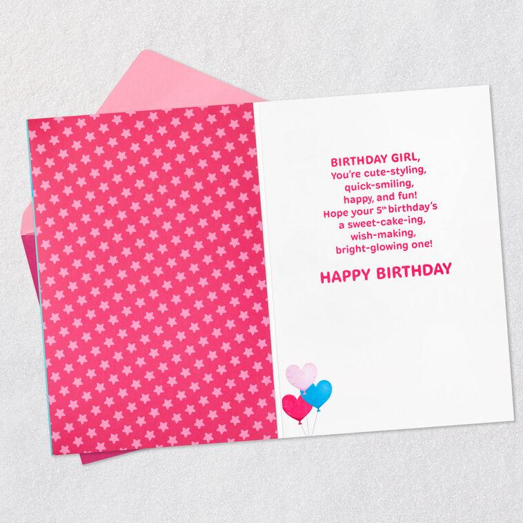 Hallmark Disney Minnie Mouse 5th Birthday Card For Her