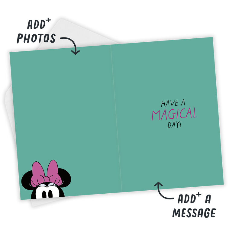 Hallmark Disney Minnie Mouse And Daisy Custom Birthday Card