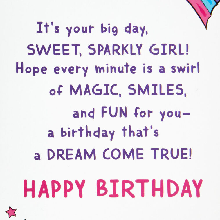 Hallmark Disney Minnie Mouse And Unicorn Sweet Girl Musical Birthday Card With Stickers And 3D Play Scene