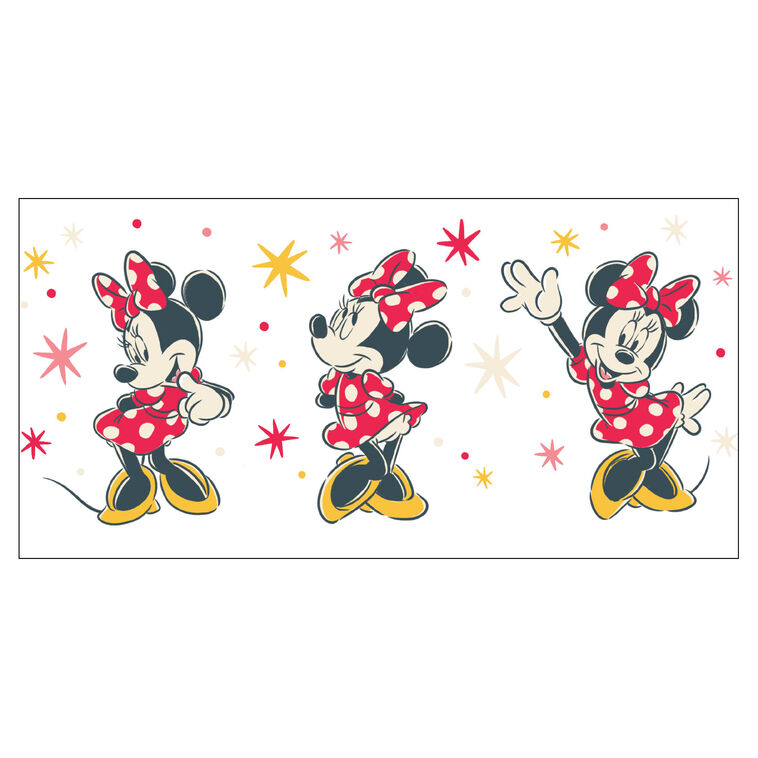 Hallmark Disney Minnie Mouse Collectible Drinking Glass 13.5 Oz