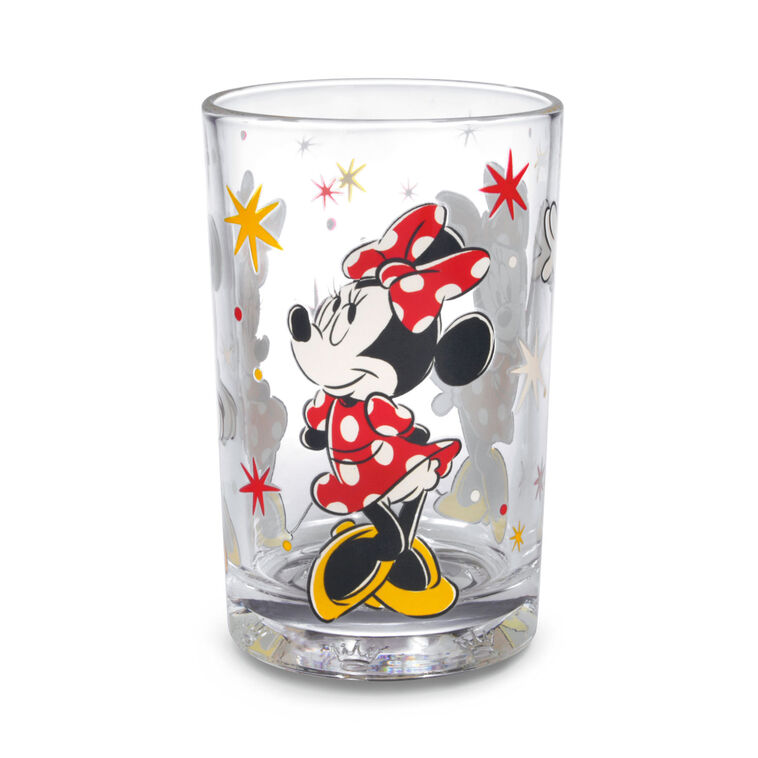 hallmark Disney Minnie Mouse Collectible Drinking Glass 13.5 oz
