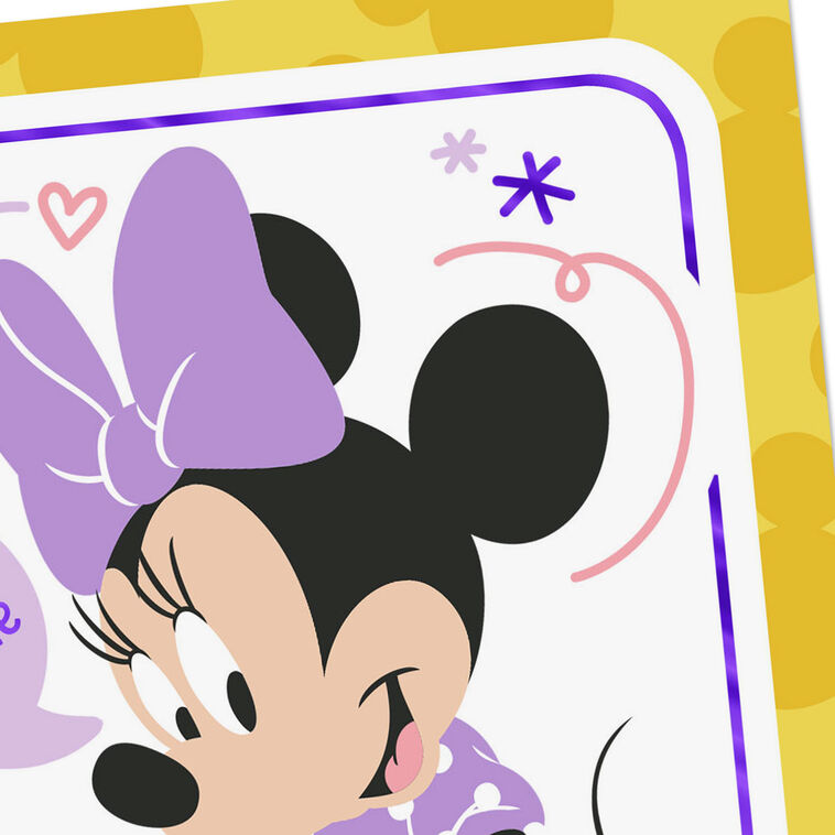 Hallmark Disney Minnie Mouse Hello Sunshine Birthday Card For Kids