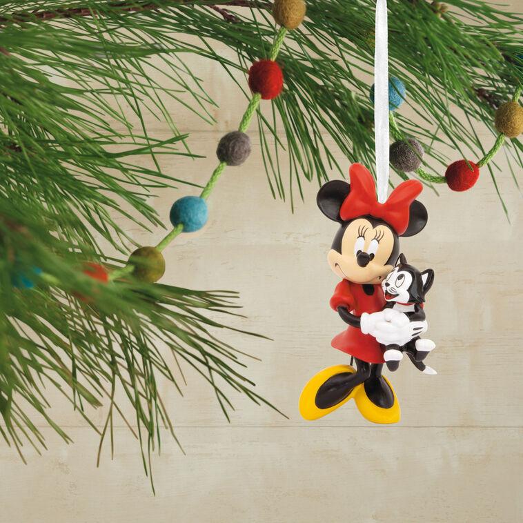Hallmark Disney Minnie Mouse Holding Kitten Hallmark Ornament