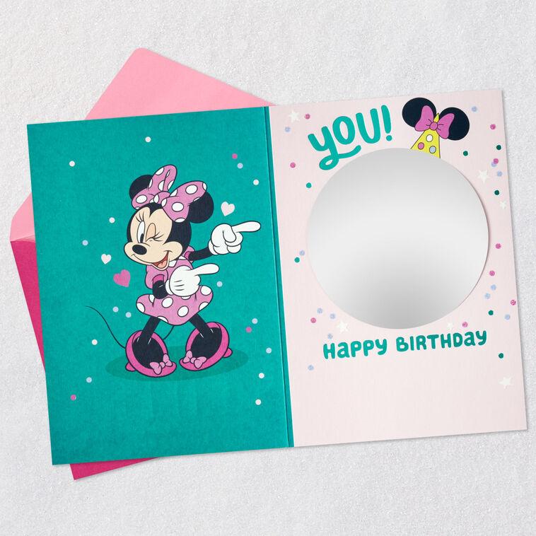 Hallmark Disney Minnie Mouse Super Cute First Birthday Card